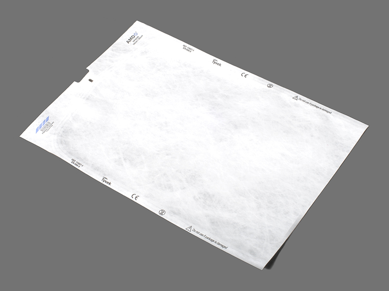 Amd Flat Pouch, сделанный из Tyvek