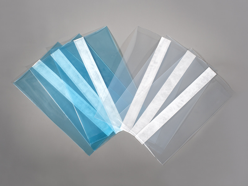 Центральный полосатый мешочек, сделанный из Tyvek