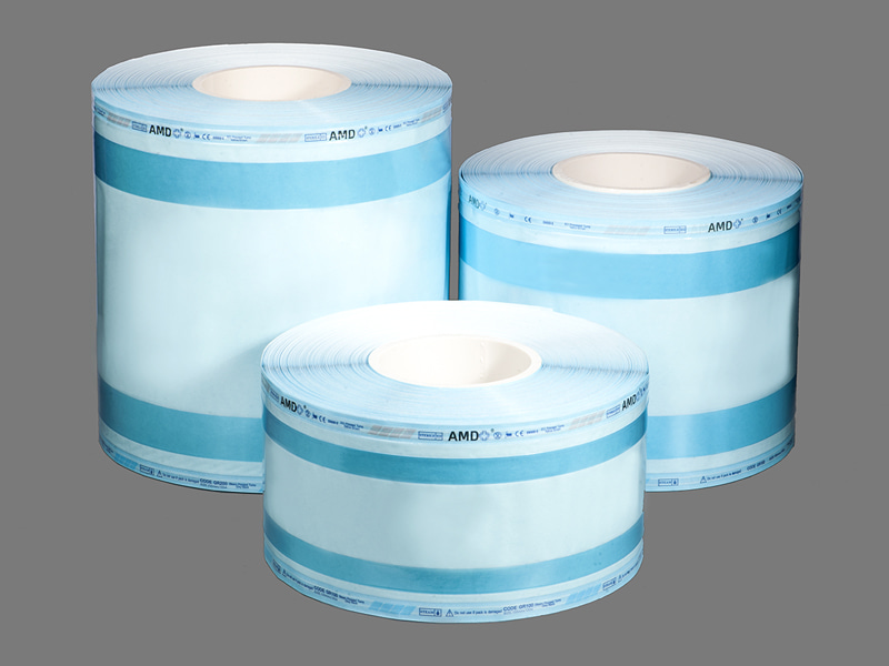 Amd стерилизация Gusseted катушка